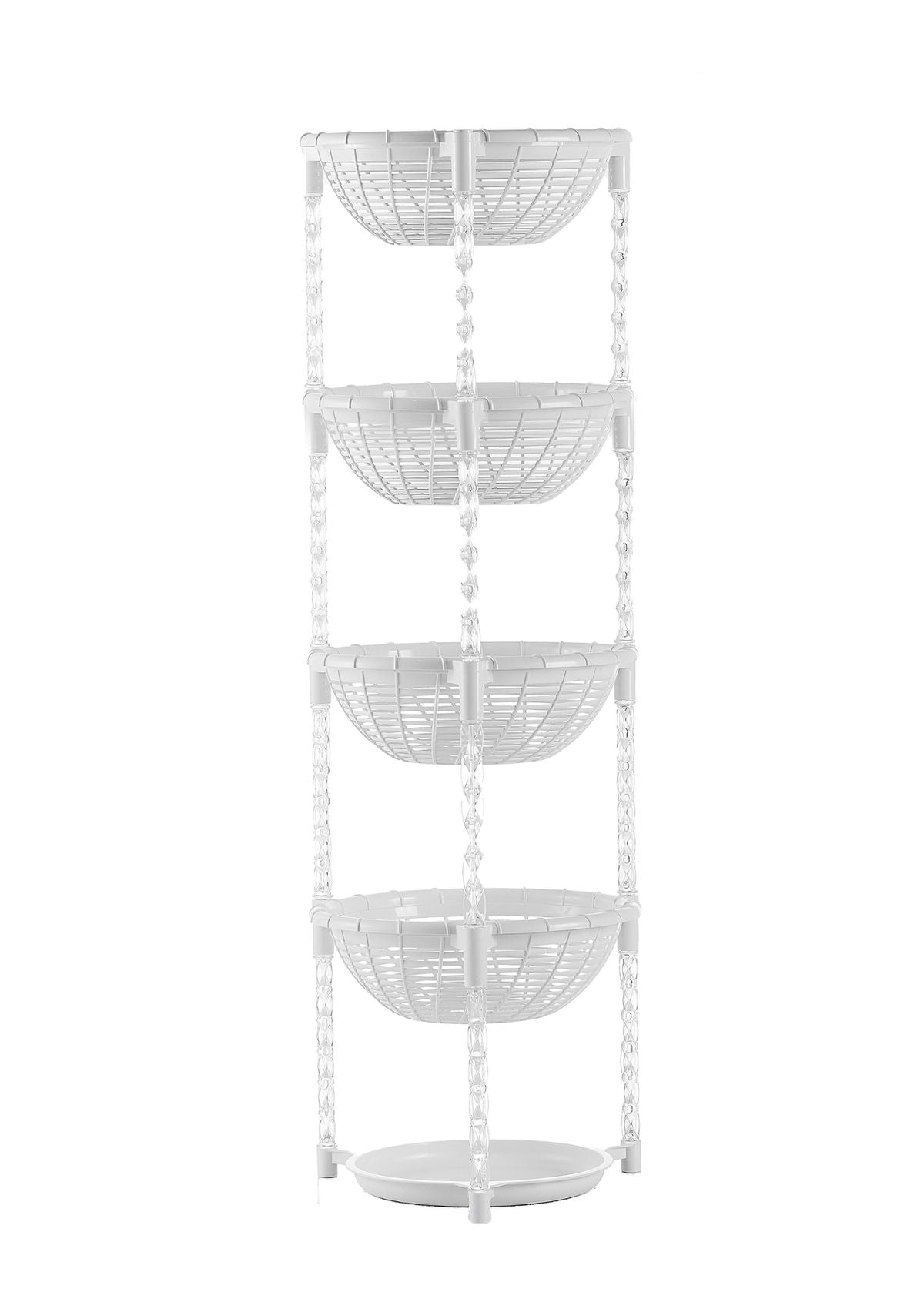 Uncluttered Designs Stacking Basket Bins