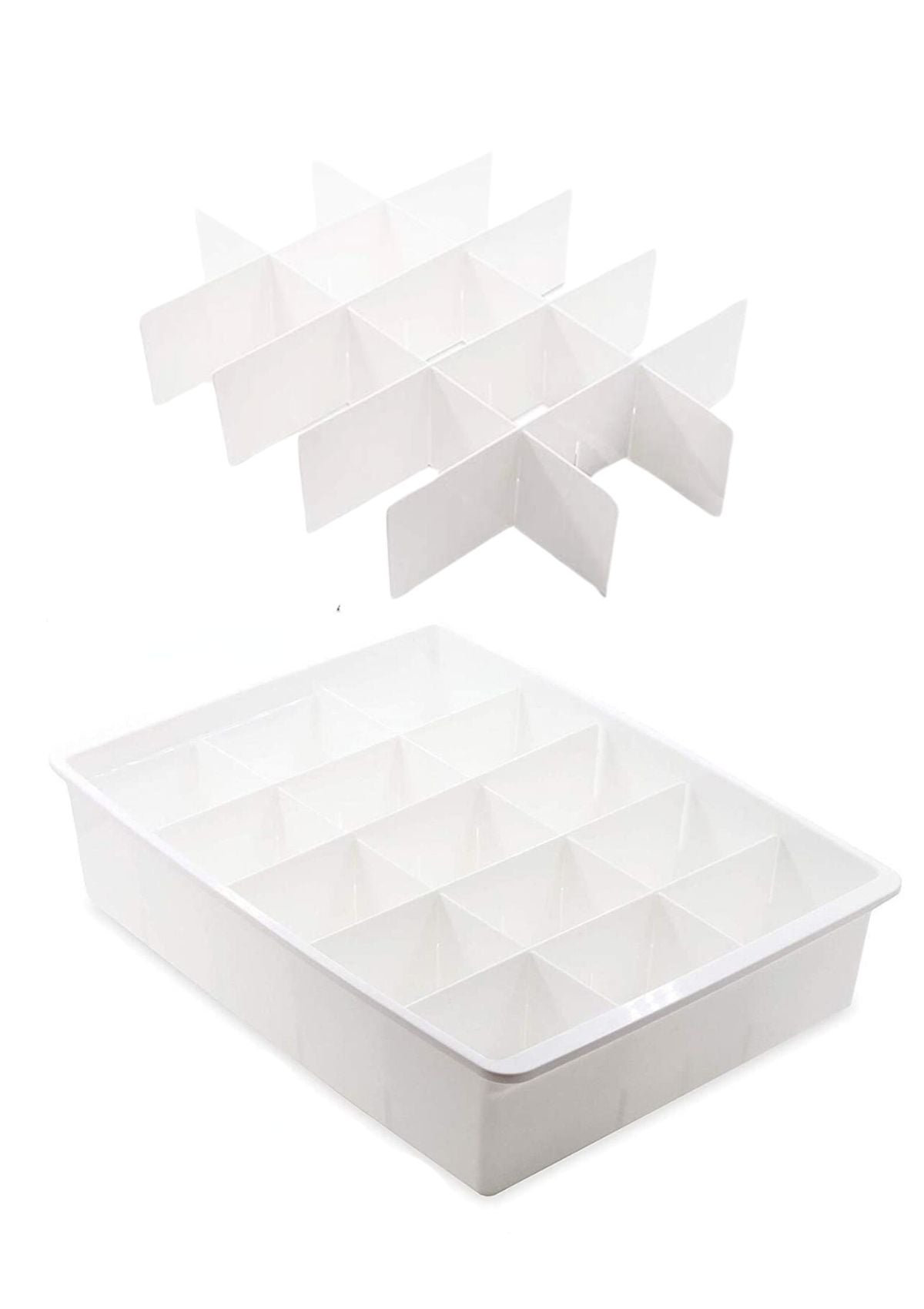 Uncluttered Designs Adjustable Drawer Dividers